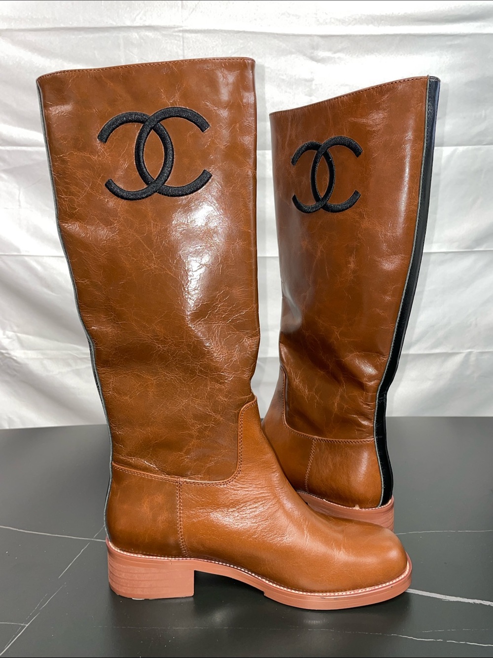 DESIGNER INSPIRED RIDING BOOTS FTL-09-007